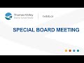 TVDSB Special Board Meeting September 9, 2024