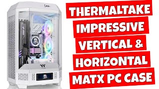 Thermaltake Tower 300 MATX Madness In A Hexagonal Vertical Or Horizontal Style