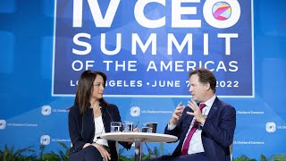 Meta's Nick Clegg On Economic Recovery, Digital, and the Metaverse | CEO Summit of the Americas 2022