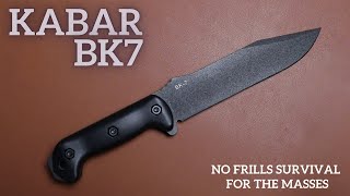 Kabar Becker BK7 - Combat or Survival Knife?  Maybe Both….it’s probably both.