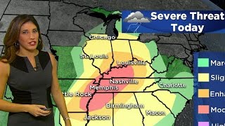 Severe storms could impact holiday travel