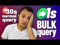 This SPEED is getting RIDICULOUS! - SQL Queries with Entity Framework Core BulkExtensions