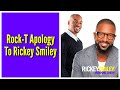 Rock-T Apology To Rickey Smiley