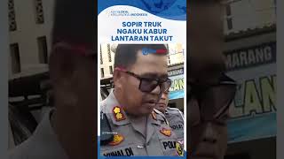 Sempat Kabur Lantaran Takut dan Syok, Sopir Truk Kecelakaan KA Brantas Serahkan Diri ke Polisi