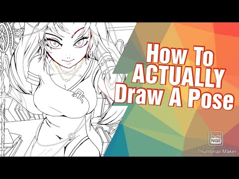 How To Actually Draw A Pose Youtube How To Actually Draw A Pose Youtube