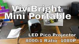 ViViBright Mini Portable Projector:Enlarge Your Viewiing Experience!