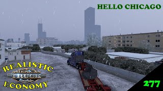 American Truck Simulator  Realistic Economy Ep 277     North Dakota to Chicago