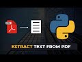 How to Extract Text from PDF using Python