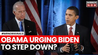 US Elections 2024 | Is Barack Obama Urging Biden To Step Down From President Race? | English News