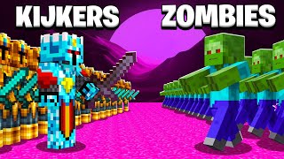 Ik liet 200 kijkers Een Zombie Apocalypse Simuleren In Minecraft