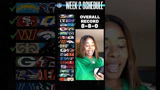 NFL WEEK 2 PICKS AND PREDICTIONS #symonewiththesports