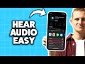 How To Listen To Audio Message On iPhone 2026 (Step-By-Step Tutorial)