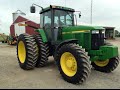 John Deere 7810 Tractor Sold for $90,000 on Ohio Farm Auction