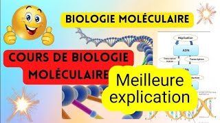 ⭐Biologie moléculaire⭐:Cours🔥de Biologie Moléculaire⚗️🧬#biologie_moléculaire