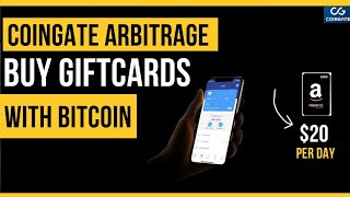 Coingate arbitrage, Buy giftcards with bitcoin, earn $20 USDT daily on coingate - arbitrage tutorial