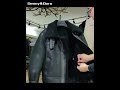 denny u0026dora men s b3 shearling jacket short fur coat black leather jacket men s winter coats