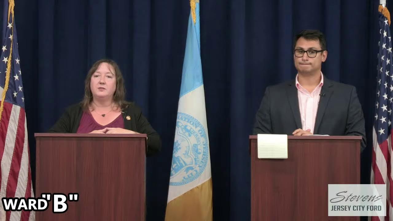 Jersey City Ward B Council Debate 2021 - YouTube