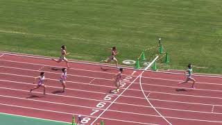 H30　千葉県記録会　女子100m　２組