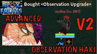 Advanced OBSERVATION HAKI UNLOCKED |Step-by-Step GUIDE| BLOX FRUITS