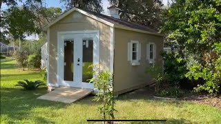 10x16 Shed, Tiny House, Backyard Office. Built on site!