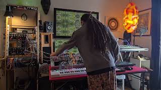 Simple Syncopations - Live Jam Session 2025 Electronic Modular Techno Psychedelic Bassmusic 432hz