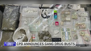 CPD: 25 arrested in gang-related narcotics investigations