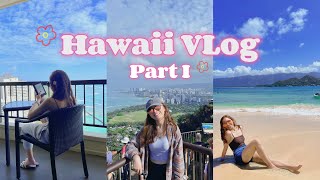 【Vlog#15】夏威夷欧胡岛Ep1 | Hawaii Oahu | Amazing Ocean View | Waikiki🏖 Diamond Head⛰ Lanikai Beach🛶