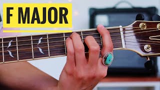 F major chord - 3 ways! | Beginner Guitar Lesson