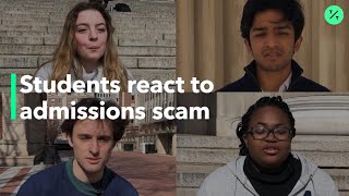 Students React to College Entrance Scam