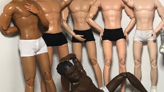 Barbie Color Match: Made to Move Ken Dolls July 2021 All Skintones available