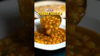 1 mixie, 1 pressure cooker, that’s all you need to make this easy Mixie Channa Masala!😋