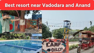 Camp Dilly resort Borsad | best resort near Vadodara | camp dilly resort Anand #vlog