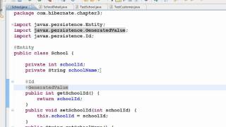 Java Hibernate Tutorial Part 12 - Two classes to One table