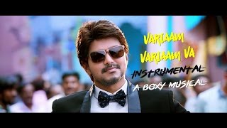 Bairavaa Songs | Varlaam Varlaam Vaa Karaoke Video Song | Vijay, Keerthy Suresh | Andre nel Boxy