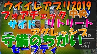 守備戦術の違いを徹底検証～守備タイプ、プレッシング、追い込みエリア～【ウイイレアプリ2019】