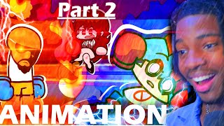 MATT VS BOYFRIEND ROUND 2 ANIMATION! Friday Night Funkin Animation Reaction