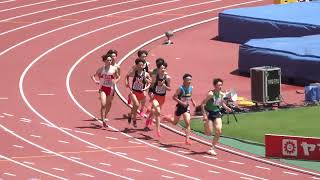 [4k] U20男子800m 予選全組 第107回日本選手権 2023