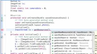 Android App Development for Beginners | 42 Using BitmapFactory and InputStream to set Bitmap