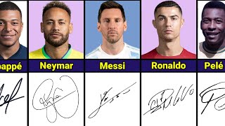 Coolest Signatures Famous Football Players