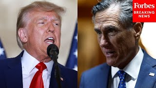 'He's Worse Than A RINO': Donald Trump Slams Mitt Romney During Iowa Rally