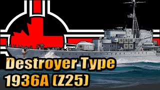 Destroyer Type 1936А (Z25) - Battlepass Season 2 Devblog - War Thunder
