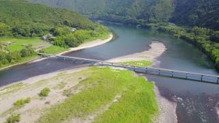 Dji Mavic Pro 四万十川　佐田沈下橋