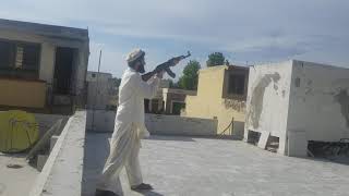 Firing ak 47 russian tanoli Pakistan (akm 1976 russian)