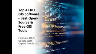 Powerful FREE GIS Tools Every GIS Professional Should Know
