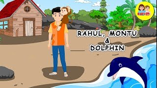 Rahul Montu And The Dolphin | Moral Stories For Kids | Bedtime Stories