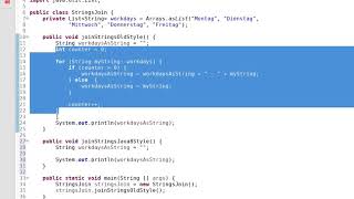 Strings in Java einfach miteinander verbinden