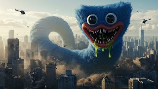 HUGGY WUGGY Worm Monster Takes On SPIDER-MAN in EPIC Battle | The CRAZIEST Transformation Ever