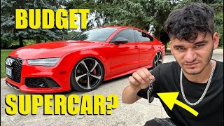 Bagged Budget Audi SUPERCAR? SLAMMED! TGK Motorsport