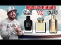 The 10 HIGHEST RATED Men's Fragrances In My Collection!