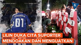 Aksi Solidaritas Suporter, Tabur Bunga hingga Doa Bersama